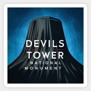 Devils Tower National Monument Wyoming Sticker